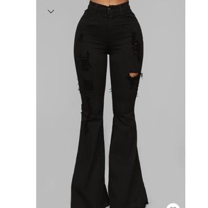 Brand New Black Flare Jeans